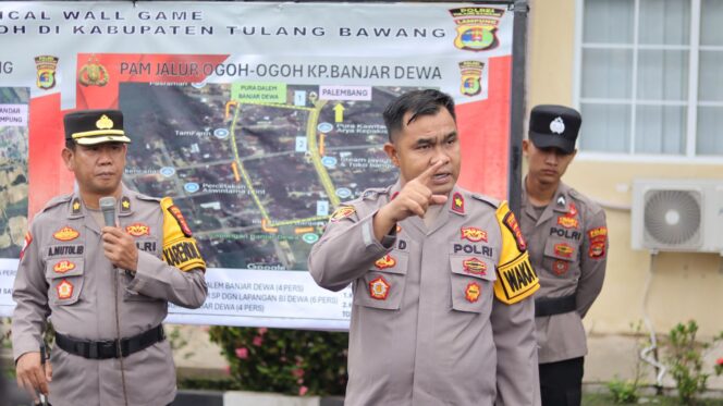 
					Hari Raya Nyepi 2025, Polres Tulang Bawang Sukses Amankan Pawai Ogoh-Ogoh