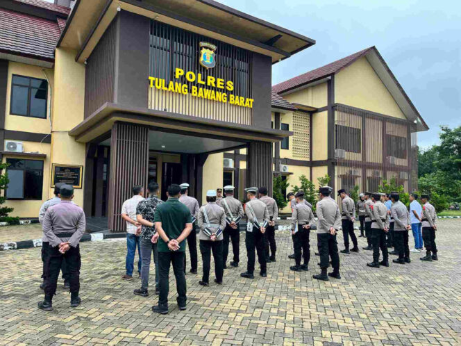 
					Polres Tubaba laksanakan Apel Pagi Konsolidasi Operasi Ketupat 2025