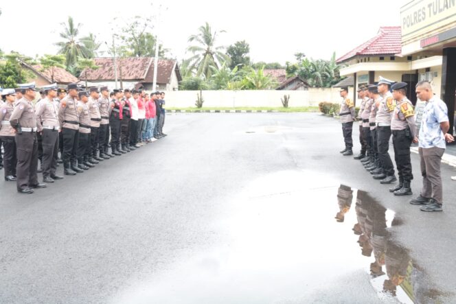 
					Lakukan Patroli Wisata, Polres Tulang Bawang Kerahkan 70 Personel Gabungan