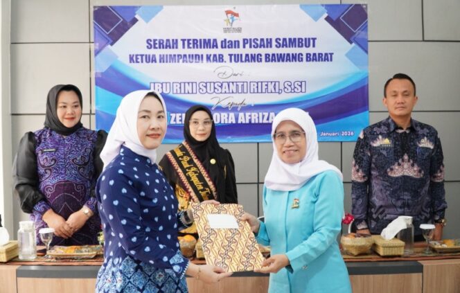 
					Serah Terima Jabatan Ketua Pengurus Daerah HIMPAUDI, Ini Kata Bunda PAUD Tubaba